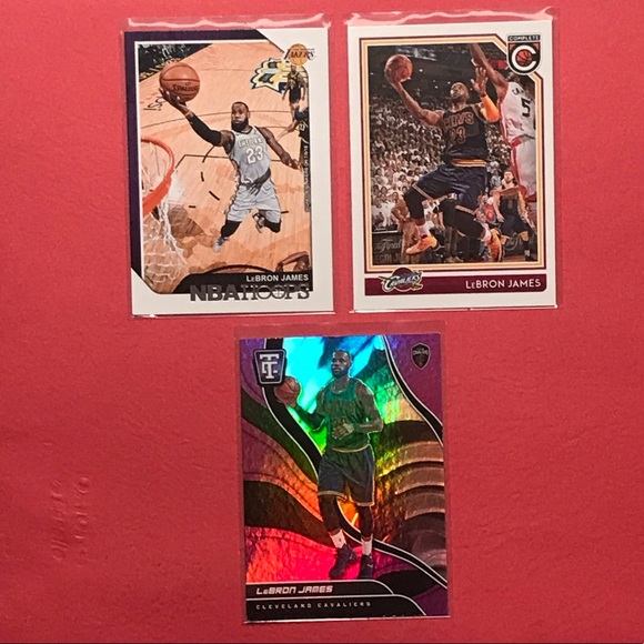 Other - Lebron James Panini NBA Basketball Cards